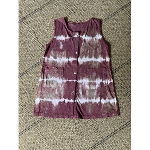Girls Hand Dyed Sleeveless Dress